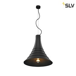 Pendant luminaire BATO 45 PD,  45cm, E27, black