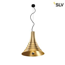 Pendant luminaire BATO 45 PD,  45cm, E27, brushed brass