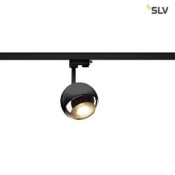 Projecteur triphas LIGHT EYE 150 QPAR 111 GU10, chrome, noir  