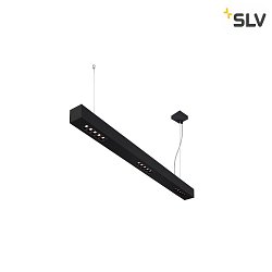 Premium LED Pendant luminaire Q-LINE PD, 100cm, for BAP, 45W, TRIAC dimmable, black, 3000K 2100lm