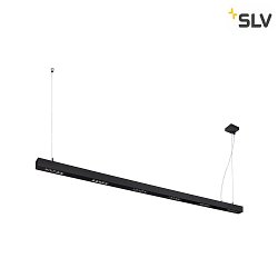 Premium LED Pendant luminaire Q-LINE PD, 200cm, for BAP, 85W, TRIAC dimmable, black, 3000K 4200lm