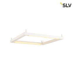 LED Ceiling luminaire OPEN GRILL LED Wall luminaire, square, 8x7.5W, 120, 3000K, white