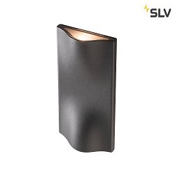 LED Outdoor Wall luminaire VILUA UP/DOWN, IP54, 16W 3000K 810lm 2x100, anthracite