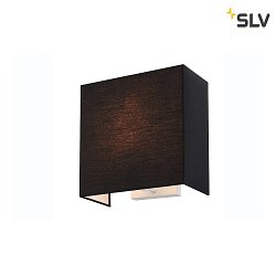 Wall luminaire ACCANTO SQUARE, E27, black