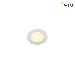 LED Ceiling recessed luminaire SENSER 12 LED, round, 470lm, IP20, white, 3000K