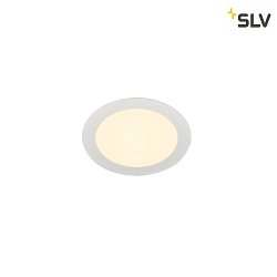 LED Ceiling recessed luminaire SENSER 18 LED, round, 950lm, IP20, white, 3000K