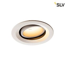 LED Ceiling recessed luminaire NUMINOS DL M, 2700K, IP20, rotatable / pivotable, 20, 1600lm, UGR 20, white/white