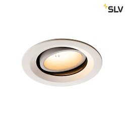 LED Ceiling recessed luminaire NUMINOS DL M, 3000K, IP20, rotatable / pivotable, 40, 1600lm, UGR 20, white/white