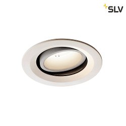 LED Ceiling recessed luminaire NUMINOS DL M, 4000K, IP20, rotatable / pivotable, 20, 1750lm, UGR 20, white/white