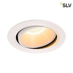 LED Ceiling recessed luminaire NUMINOS DL XL, 2700K, IP20, rotatable / pivotable, 20, 3500lm, UGR 18, white/white