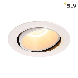 LED Ceiling recessed luminaire NUMINOS DL XL, 3000K, IP20, rotatable / pivotable, 20, 3550lm, UGR 18, white/white