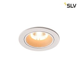 LED Ceiling recessed luminaire NUMINOS DL S, 2700K, IP20, 40, 720lm, UGR 18, white/white