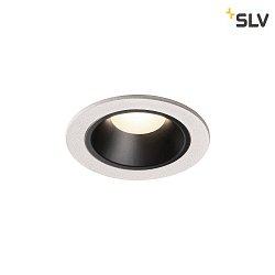 LED Ceiling recessed luminaire NUMINOS DL S, 4000K, IP20, 20, 730lm, UGR 18, white/black