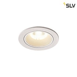 LED Ceiling recessed luminaire NUMINOS DL S, 4000K, IP20, 20, 790lm, UGR 19, white/white