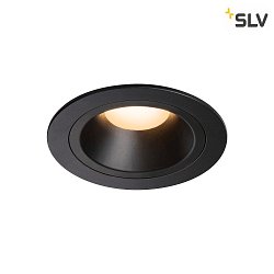 LED Ceiling recessed luminaire NUMINOS DL M, 2700K, IP20, 20, 1460lm, UGR 19, black/black