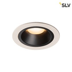 LED Ceiling recessed luminaire NUMINOS DL M, 2700K, IP20, 20, 1460lm, UGR 19, white/black