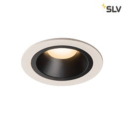 Apparecchio da incasso a soffitto NUMINOS DL M IP20, Nero, Bianco