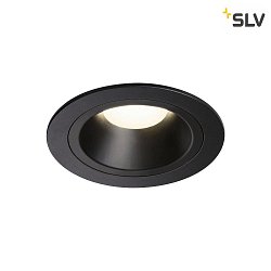 LED Ceiling recessed luminaire NUMINOS DL M, 4000K, IP20, 40, 1600lm, UGR 20, black/black