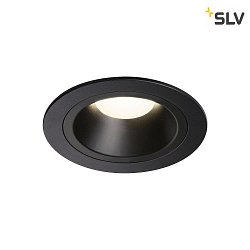 LED Ceiling recessed luminaire NUMINOS DL M, 4000K, IP20, 55, 1600lm, UGR 21, black/black