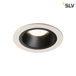 LED Ceiling recessed luminaire NUMINOS DL M, 4000K, IP20, 20, 1600lm, UGR 19, white/black