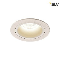 LED Ceiling recessed luminaire NUMINOS DL M, 4000K, IP20, 20, 1750lm, UGR 20, white/white