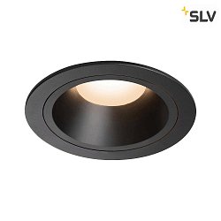 Apparecchio da incasso a soffitto NUMINOS DL L IP20, Nero