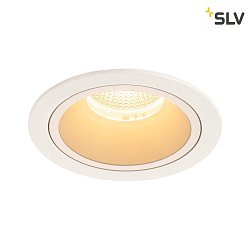 LED Deckeneinbauleuchte NUMINOS DL L, 3000K, IP20, 20, 2300lm, UGR 18, wei/wei