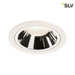 LED Deckeneinbauleuchte NUMINOS DL L, 4000K, IP20, 20, 2350lm, UGR 17, wei/chrom