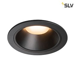 LED Deckeneinbauleuchte NUMINOS DL XL, 2700K, IP20, 20, 3300lm, UGR 21, schwarz/schwarz