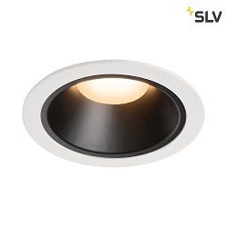 LED Ceiling recessed luminaire NUMINOS DL XL, 2700K, IP20, 20, 3300lm, UGR 21, white/black