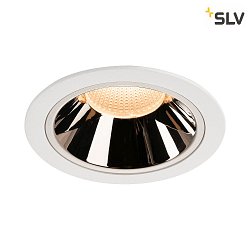 LED Deckeneinbauleuchte NUMINOS DL XL, 2700K, IP20, 20, 3400lm, UGR 17, wei/chrom