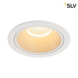 LED Deckeneinbauleuchte NUMINOS DL XL, 3000K, IP20, 20, 3550lm, UGR 18, wei/wei