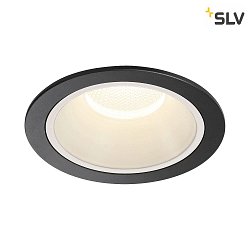 Apparecchio da incasso a soffitto NUMINOS DL XL IP20, Nero, Bianco