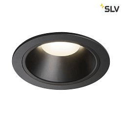 LED Ceiling recessed luminaire NUMINOS DL XL, 4000K, IP20, 55, 3600lm, UGR 23, black/black