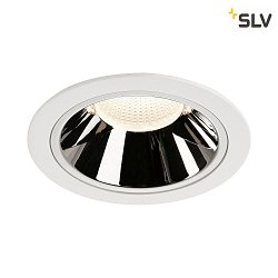 LED Deckeneinbauleuchte NUMINOS DL XL, 4000K, IP20, 20, 3750lm, UGR 18, wei/chrom