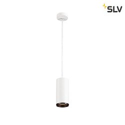 Luci a sospesione NUMINOS PD PHASE L IP20, nero, bianco