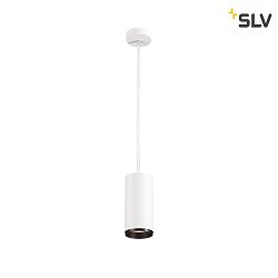 LED Pendant luminaire NUMINOS PD PHASE L, 4000K, 24, 2670lm, white/black