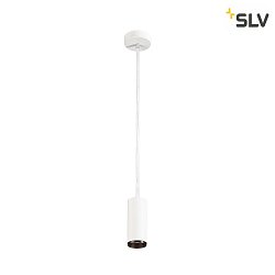 LED Pendant luminaire NUMINOS PD DALI S, 2700K, 24, 985lm, white/black