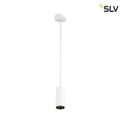 LED Pendelleuchte NUMINOS PD DALI S, 2700K, 60, 980lm, wei / schwarz