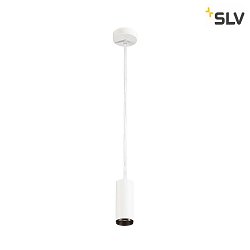 LED Pendant luminaire NUMINOS PD DALI S, 3000K, 36, 1020lm, white/black