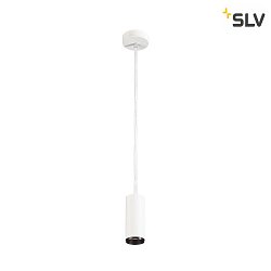 LED Pendant luminaire NUMINOS PD DALI S, 4000K, 36, 1100lm, white/black