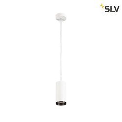 LED Pendant luminaire NUMINOS PD DALI M, 4000K, 24, 2125lm, white/black