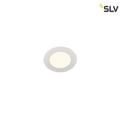 LED Ceiling recessed luminaire SENSER 12 DL, round, 6W, 470lm, IP20, white, 4000K