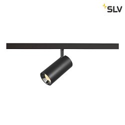 spot NUMINOS S TRACK 48V DALI controllable IP20, chrome, black dimmable