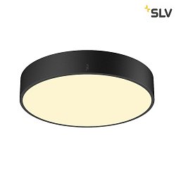 Lampada da parete e soffitto MEDO PRO 40 rotondo IP50, nero dimmerabile