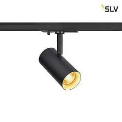 1-phase spot NOBLO SPOT round, swivelling, rotatable IP20, black dimmable