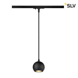 1-phase pendant luminaire LIGHT EYE 90 GU10 IP20, black dimmable