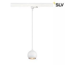 3-phase pendant luminaire LIGHT EYE 90 GU10 IP20, white dimmable