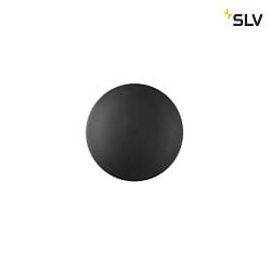 lamp shade MANA 40 ROUND cylindrical, short, black