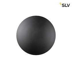 lamp shade MANA 60 ROUND cylindrical, long, black